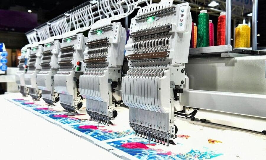 KTM Multi-Head Embroidery Machine