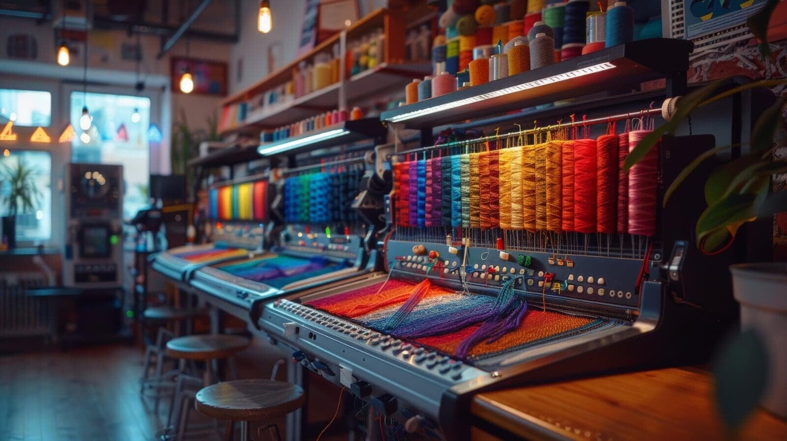 1,500 RPM Embroidery Machine