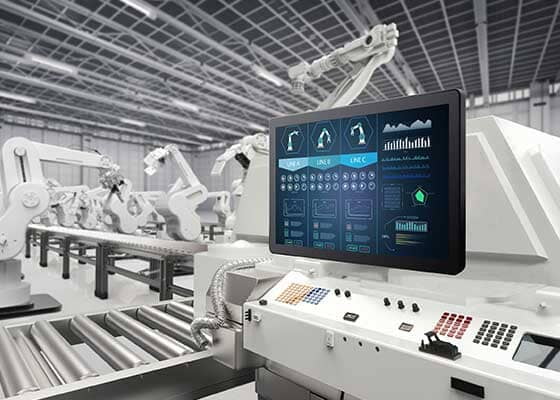 Computerized Textile Machine Touch Panel