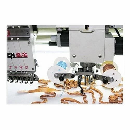 Taping Coiling Embroidery Machine